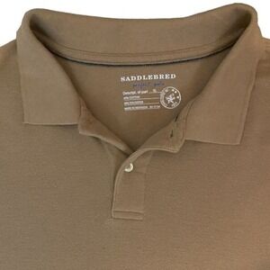 SADDLEBRED perfect polo tan - men's x-large